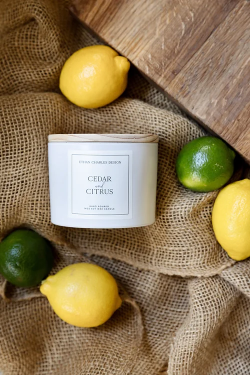 Cedar & Citrus Candle